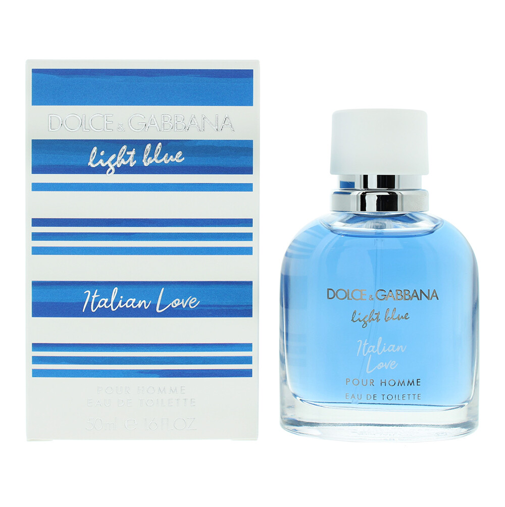 Dolce Gabbana Light Blue Italian Love Pour Homme Eau De Toilette 50ml Clear Chemist