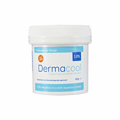 Dermacool menthol in aqueous cream 1% x 500g