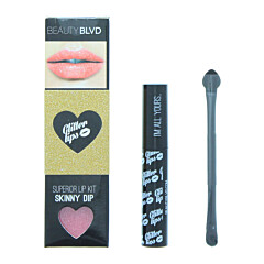 Beauty Blvd Glitter Lips Skinny Dip 3 Piece Gift Set: Gloss Bond 3.5ml - Glitter