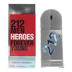 Carolina Herrera 212 Men Heroes Forever Young Eau De Toilette 50ml