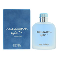 Dolce Gabbana Light Blue Eau Intense Pour Homme Eau De Parfum 200ml