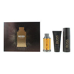 Hugo Boss The Scent 3 Piece Gift Set: Eau De Toilette 100ml - Shower Gel 100ml -