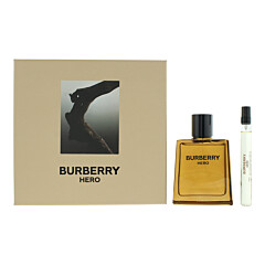 Burberry Hero 2 Piece Gift Set: Eau De Parfum 100ml - Eau De Parfum 10ml