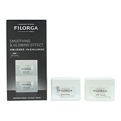 Filorga Smoothing Glowing Effect Travel 2 Piece Gift Set: Cream 50ml - Face Mask 50ml