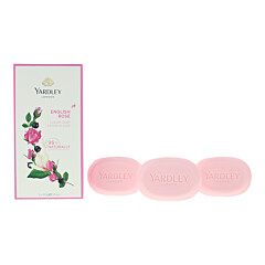 Yardley English Rose 3 Piece Gift Set: Soap 3 X 100g