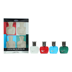 Mustang Mini 4 Piece Gift Set: Eau De Toilette 4 X 15ml