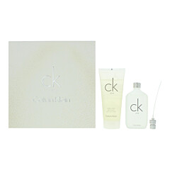 Calvin Klein Calvin Klein CK One 2 Piece Gift Set: Eau De Toilette 50ml - Shower Gel 100ml