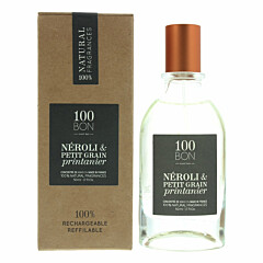 100BOn Néroli & Petit Grain Printanier Refillable Eau de Parfum Concetrate 50ml Spray