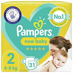 Pampers New Baby Size 2 Carry Packs