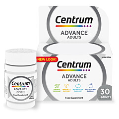 Centrum Advance Multivitamin x 30 Tablets