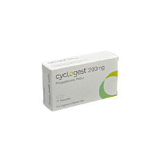 Cyclogest (Progesterone) 200 mg - 15 Pessaries