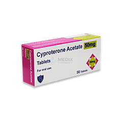 Cyproterone Acetate Tab 50mg x 14