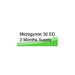 Microgynon 30 ED tabs (3 Month Supply)