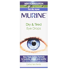 Murine Dry & Tired Eyes Eye Drops 15ml