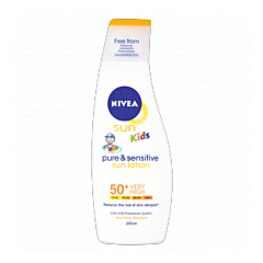 Nivea Sun Kids Pure and Sensitive Lotion Spray SPF50